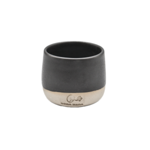 Handmade Ceramic Espresso Cup - Crna