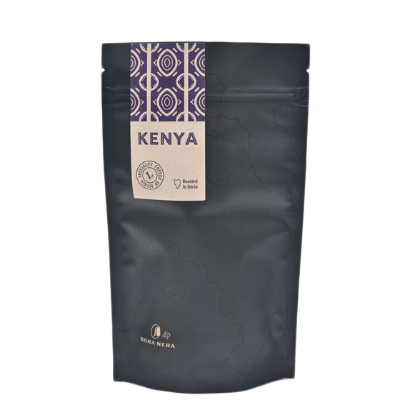 Sumatra specialty coffee package roasted by Bora Nera, front view
